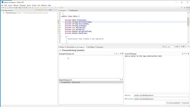 Version Control - committing and pushing changes from Eclipse to GitHub смотреть онлайн