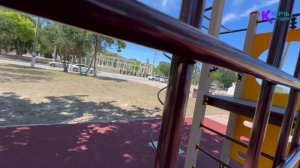 В Керчи к открытию готовится новая детская площадка в сквере на Адмиралтейском проезде