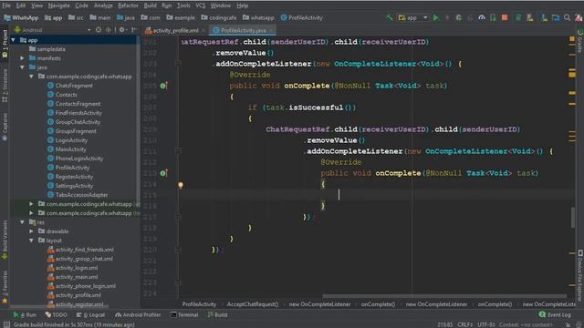 Android WhatsApp Clone Tutorial 37 - Accept Chat Request - Firebase Whatsapp Clone смотреть онлайн