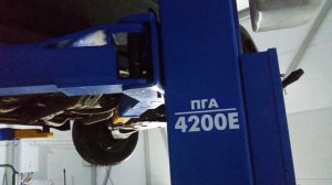 Подъемник Сивик ПГА 4200Е. Скорость подъема/опускания.