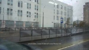 Автобус 015 (временный маршрут ) метро Сокол - улица Таллинская // 12 октября 2019