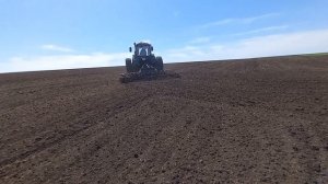 Предпосевная культивация под сев подсолнечника на МТЗ 1221.2.