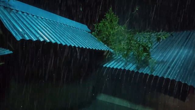 🔴Rain Sounds For Sleeping😴😴😴 - 99% Instantly Fall Asleep With Rain And Thunder Sound At Night смотреть онлайн