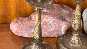 Бронзовые подсвечники "Пара из бронзы"