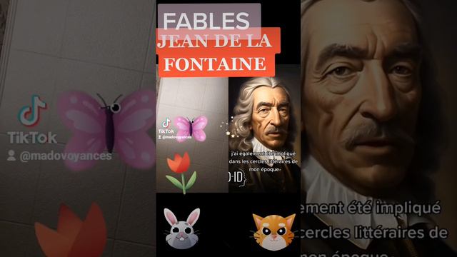 JEAN DE LA FONTAINE #fablesdelafontaine #saviezvous #savie#fables