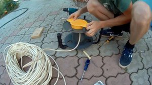 Удлинитель 100 м на катушке