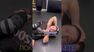 НЕОБЫЧНЫЙ РЫЧАГ ЛОКТЯ СО СПИНЫ!КОНТРАТАКА #мма #тайскийбокс #грэпплинг #борьба #фитнес #mma #ufc