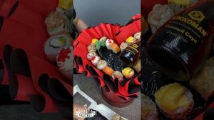 Букет из роллов, букет из суши своими руками