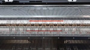 Убавление петель на промышленной резинке 3х3