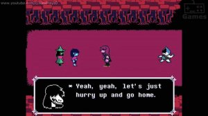 DELTARUNE | Дельтарун 8 - Крис против Сюзи и Лансера