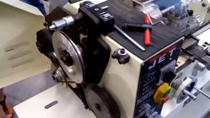 Работа токарного станка (Belt Drive Bench Lathe working) JET BD-920W