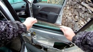 Не опускается стекло,мотор работает, Ford Mondeo 3/ Do not drop the glass of the door Ford Mondeo3