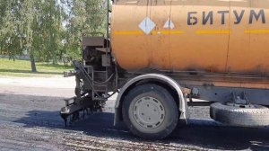 Ремонт дорожного покрытия по ул. Космонавтов в Полоцке