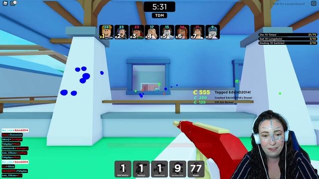 Roblox Big Paintball but IT'S MY BIRTHDAY!! смотреть онлайн