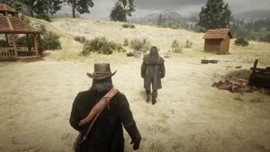 Charles Comes To Visit John After The Ending Of Red Dead Redemption 2 (Hidden Dialogue) - RDR2