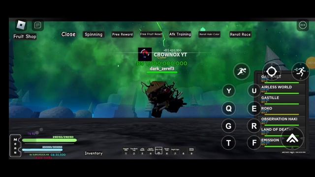 a one piece game [gas fruit v2 showcase] #aopg #gaming #roblox смотреть онлайн