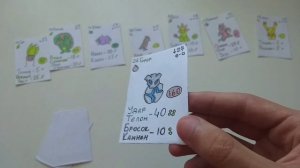 Пещеры, космос и конкурс / ККИ "Микромоны" / Самодельная карточная игра / Homemade TCG