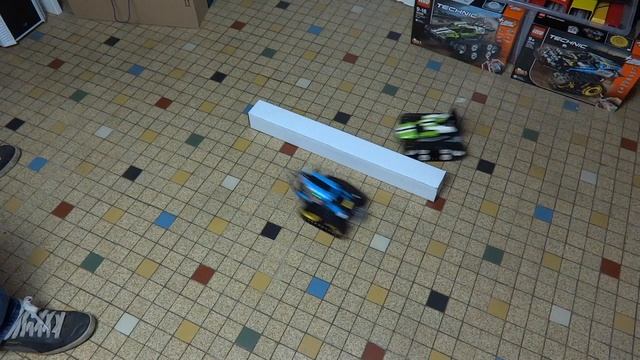 Lego technic 42095 - 42065 tracked racer duel смотреть онлайн