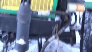 Обзор Самодельного поворотного отвала.