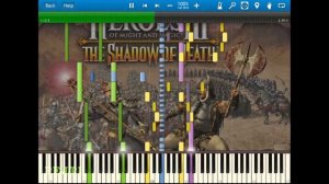 Heroes of Might and Magic 3 - Combat (battle) theme 2 by Paul Romero | Synthesia 🎵