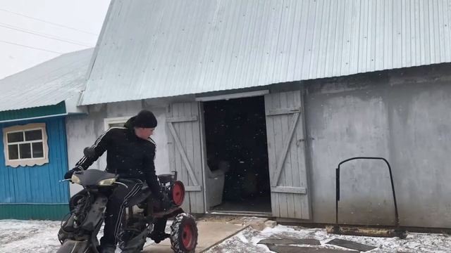 Самодельный трицикл из скутера и мотоблок смотреть онлайн