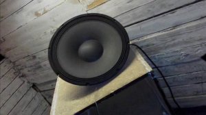 Наши первые колонки! На 15" динамиках!