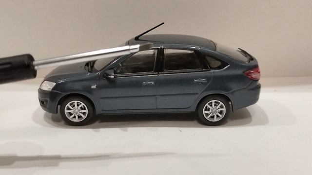 Lada Granta Liftback автолегенды Новая эпоха на дорогах России deagostini 1:43 смотреть онлайн