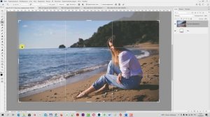 Правило третей в Фотошоп. Как сделать правильную композицию в Фотошоп при помощи рамки и правила 1/