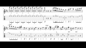 Footprints Matteo Mancuso solo   FestiValle, International Jazz Day Unesco  Transcription