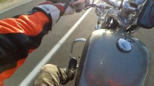 Поменялись мотоциклами Хонда Шадоу 1100 НА ZZR 1100
