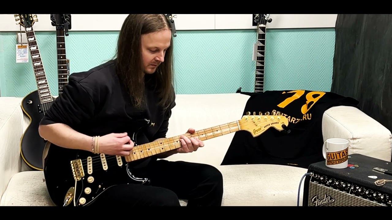 Могильщик Fender 70th strat корч Greco SE 700 1977| GUITAR78 смотреть онлайн