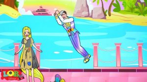 Cartoon - paper doll Broke Rapunzel and Zombie Friend Sinister - Rapunzel Compilation 놀이 종이