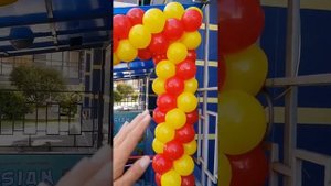 Доставка и монтаж стандартной гирлянды из шаров