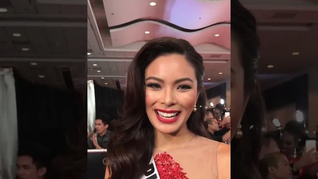 Miss Philippines Maxine Medina is excited and wait for her surprise tomorrow