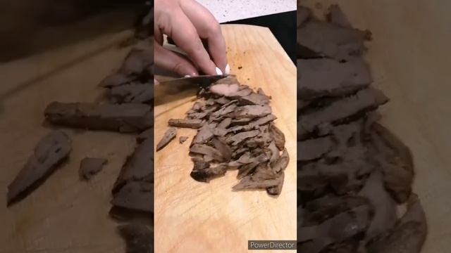 Нежный печеночный #салат-простой #рецепт