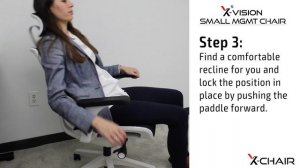 X-Chair | Xs-Vision Adjustment Instructions