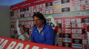 Conferenza e "congedo" Rossitto post partita Monza - 30 maggio 2015