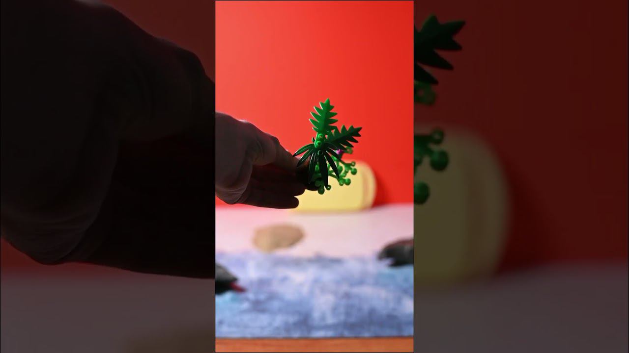 Лего постройка Акулий плот | Lego Shark's raft backstage #shorts смотреть онлайн