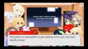 [GENSHIN IMPACT]MONDSTAD VISION HOLDER+LUMINE+AETHER REACT TO SANS VS JEVIL (MALE MC)