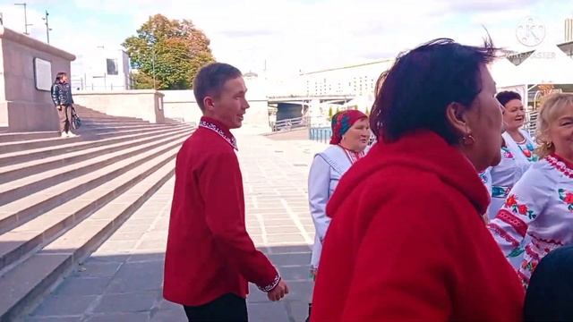 Марийцы Москвы 18 сентября 2021 год. Марийские пляски в Москве