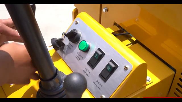 700 kg vibratory road roller compactor made by FURD Machinery смотреть онлайн