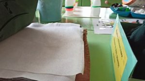 Уголок сенсорного развития. Бросовой материал. Средняя группа.