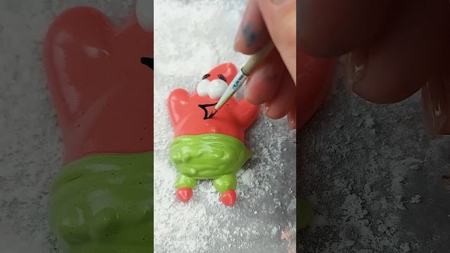 Делаем морскую звезду из маршмеллоу