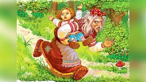 Баба-яга и жихарь — Русская народная сказка