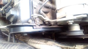 Скрип писк скрежет свист двигателя пассат б3 б4 ауди 100 80 passat b3 b4 audi оказалось - помпа