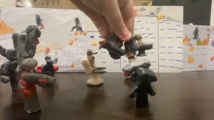 Скибиди туалетов из пластилина ( 4 часть)