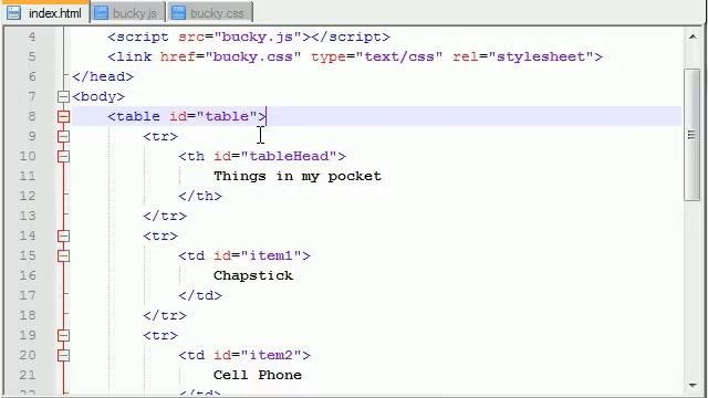 AJAX Tutorial - 20 - Sweet Dynamic HTML Program