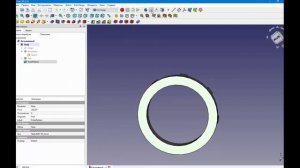 FreeCad 3D модель без условий