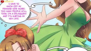 Sapphirefoxx By Meowwithme | TG Comic | Boy To Girl | Body Swap | Full Tg Tf Transformations #132