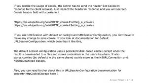 iOS : Swift: How to remember cookies for further http requests